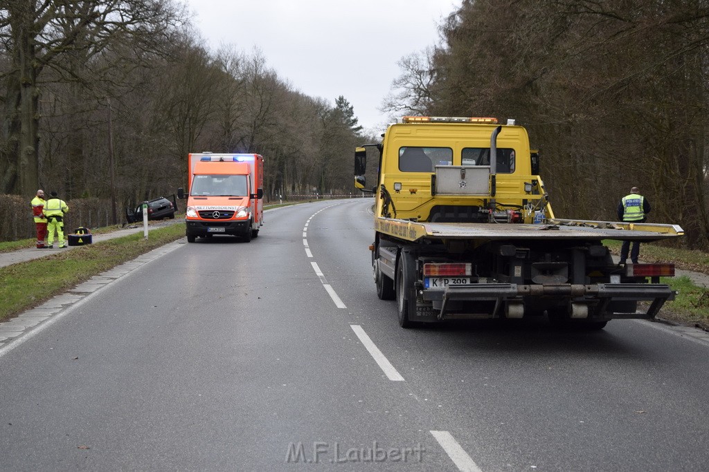 Schwerer VU Krad Pkw Koeln Porz Eil Grengeler Mauspfad P147.JPG - Miklos Laubert